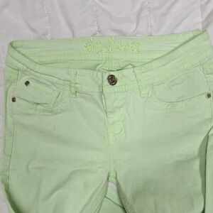 Wallflower Light Green Pants
